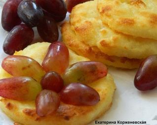 Гренки из молочной каши