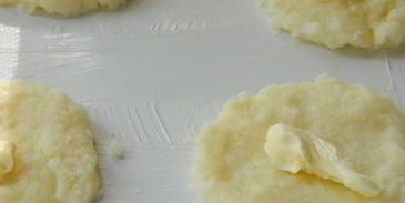 гренки из молочной каши