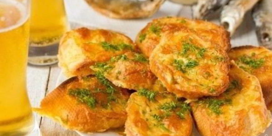 Рецепт гренков к пиву