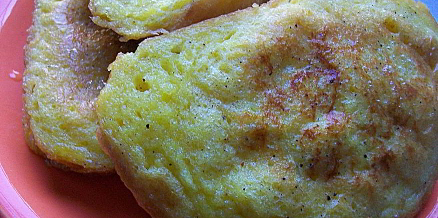 Рецепт гренков на молоке