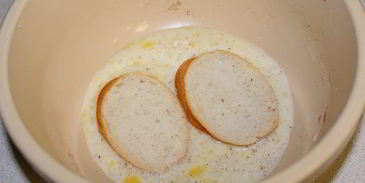 гренки на завтрак с яблоками и корицей