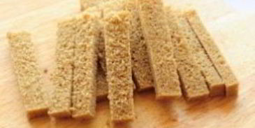 гренки с чесноком и яйцом