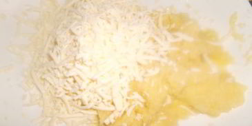 гренки с картофелем и брынзой