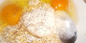 гренки с картофелем и брынзой