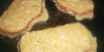 гренки с картофелем и брынзой