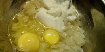 гренки с луком