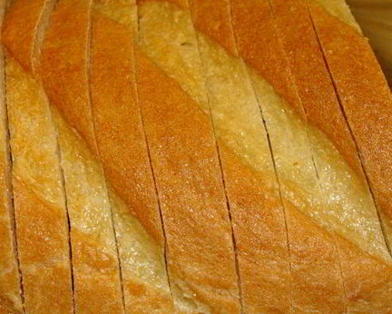 Гренки с припеком