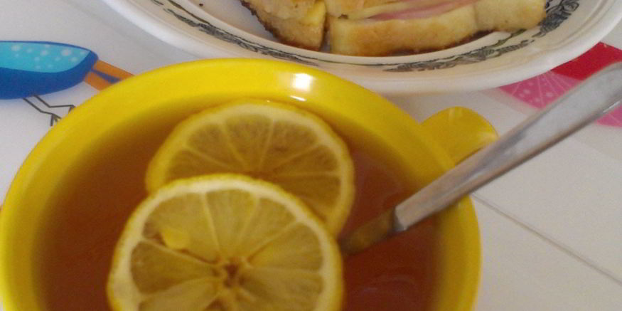 Рецепт гренков с сыром и ветчиной