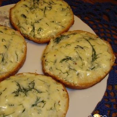 Гренки с сыром