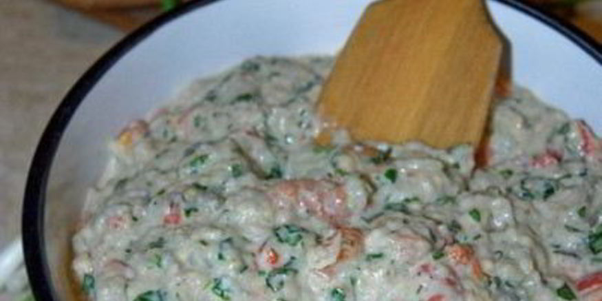 Рецепт баклажанной икры с тахиной