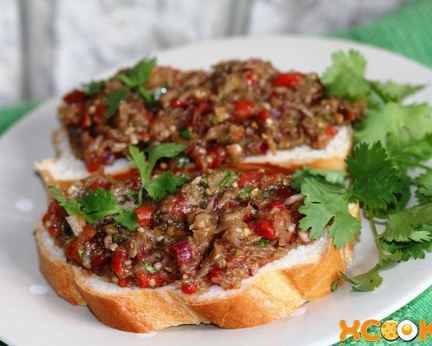 Баклажанная икра в духовке