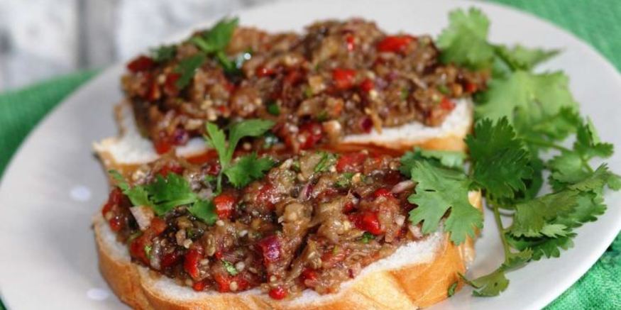 Рецепт баклажанной икры в духовке