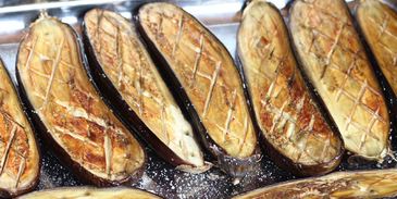 баклажанная икра в духовке