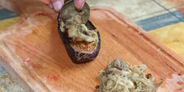 баклажанная икра в духовке