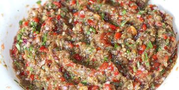 баклажанная икра в духовке