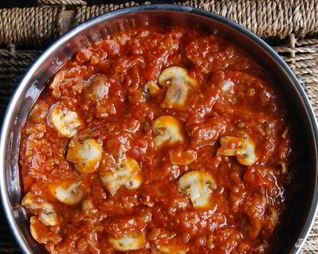 Грибная икра из сухих грибов