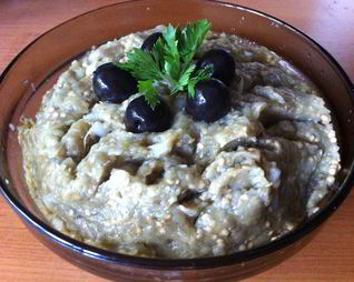 Икра из баклажанов с луком