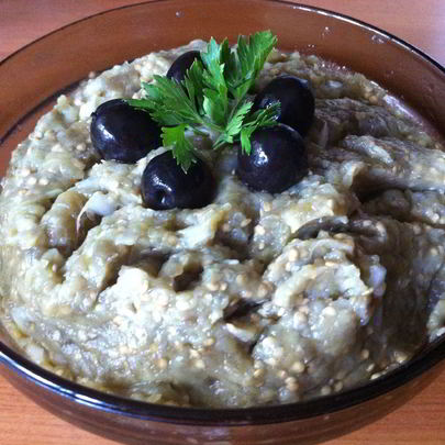 Икра из баклажанов с луком