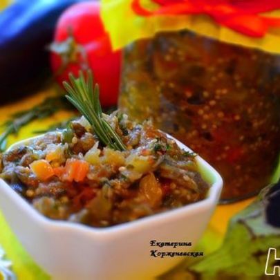 Икра из баклажанов