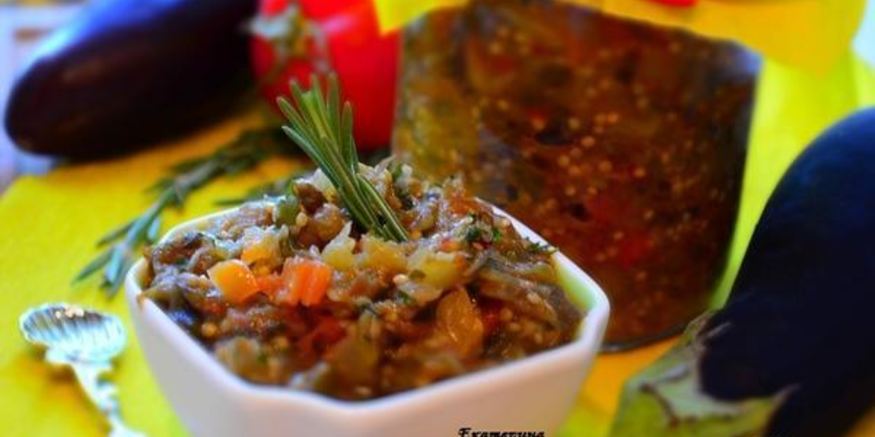 Рецепт икры из баклажанов