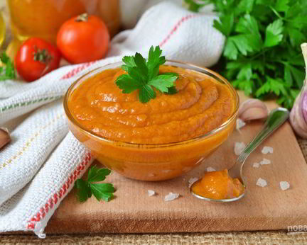 Икра кабачковая обжаренная