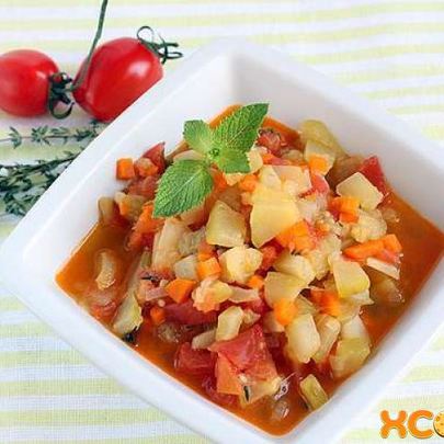Кабачковая икра кусочками