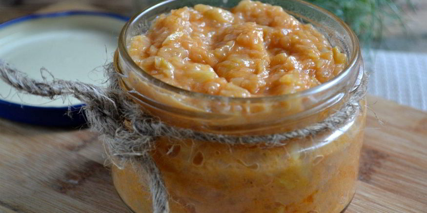 Рецепт кабачковой икры с майонезом и мивиной