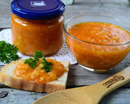 Кабачковая икра с майонезом на зиму