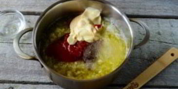 кабачковая икра с майонезом на зиму