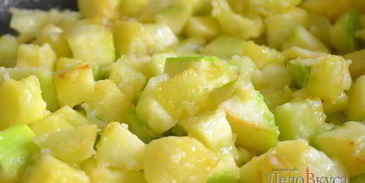 кабачковая икра с помидорами