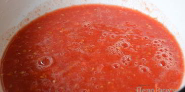 кабачковая икра с помидорами