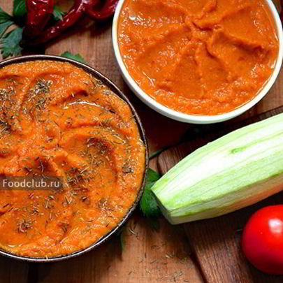 Кабачковая икра в мультиварке
