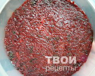 Свекольная икра