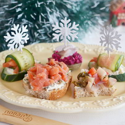 Ассорти из канапе