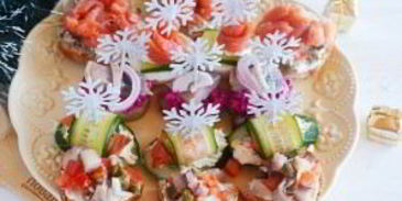 ассорти из канапе