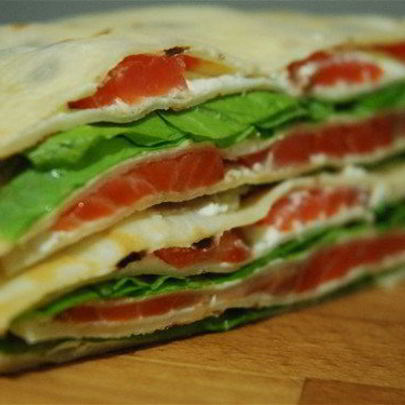 Блинные канапе