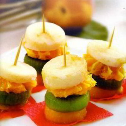 Фруктовые канапе