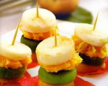 Фруктовые канапе