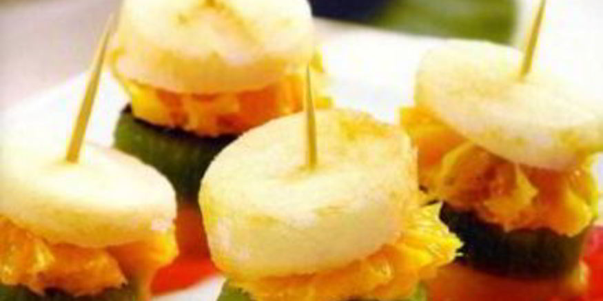 Рецепт фруктовых канапе