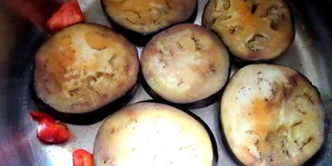 канапе из баклажанов