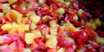 канапе из баклажанов