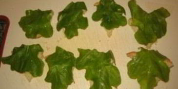 канапе из красной рыбы