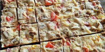 канапе из спагетти