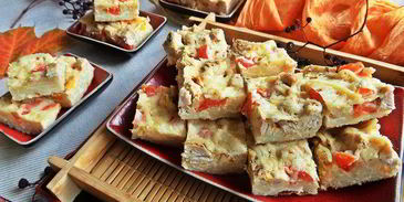 канапе из спагетти