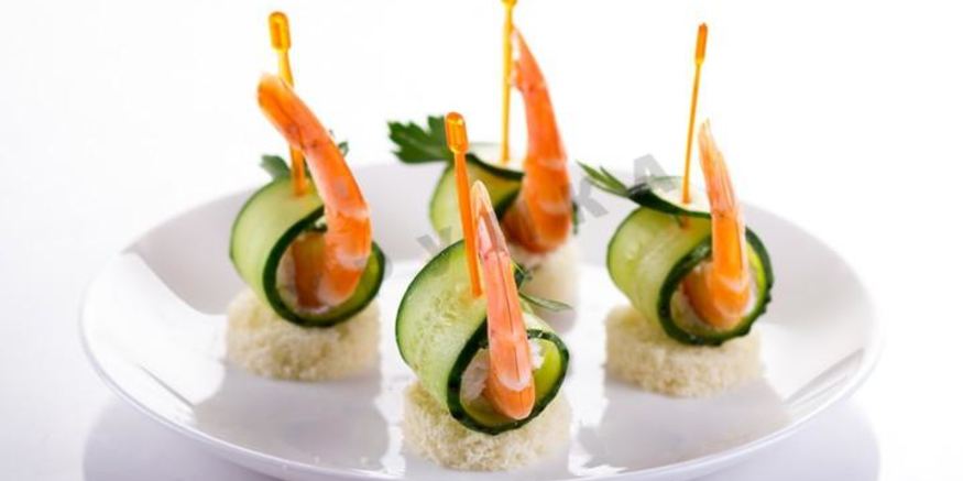 Рецепт канапе крючочки
