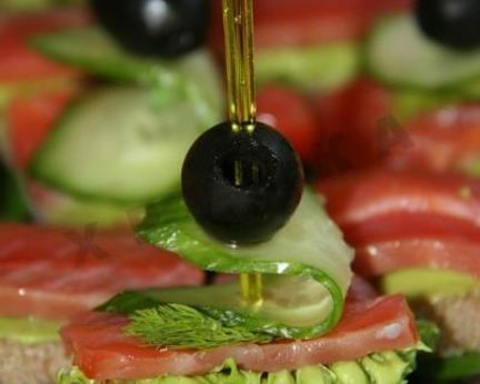 Канапе Лодочка