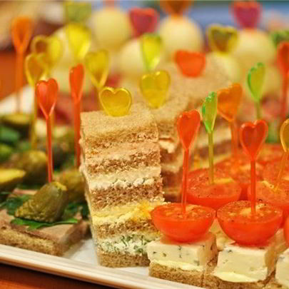 Канапе на день рождения