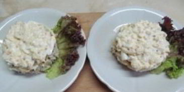 канапе с бужениной