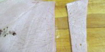 канапе с бужениной