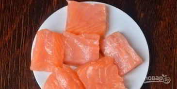 канапе с копченой семгой семь слоев